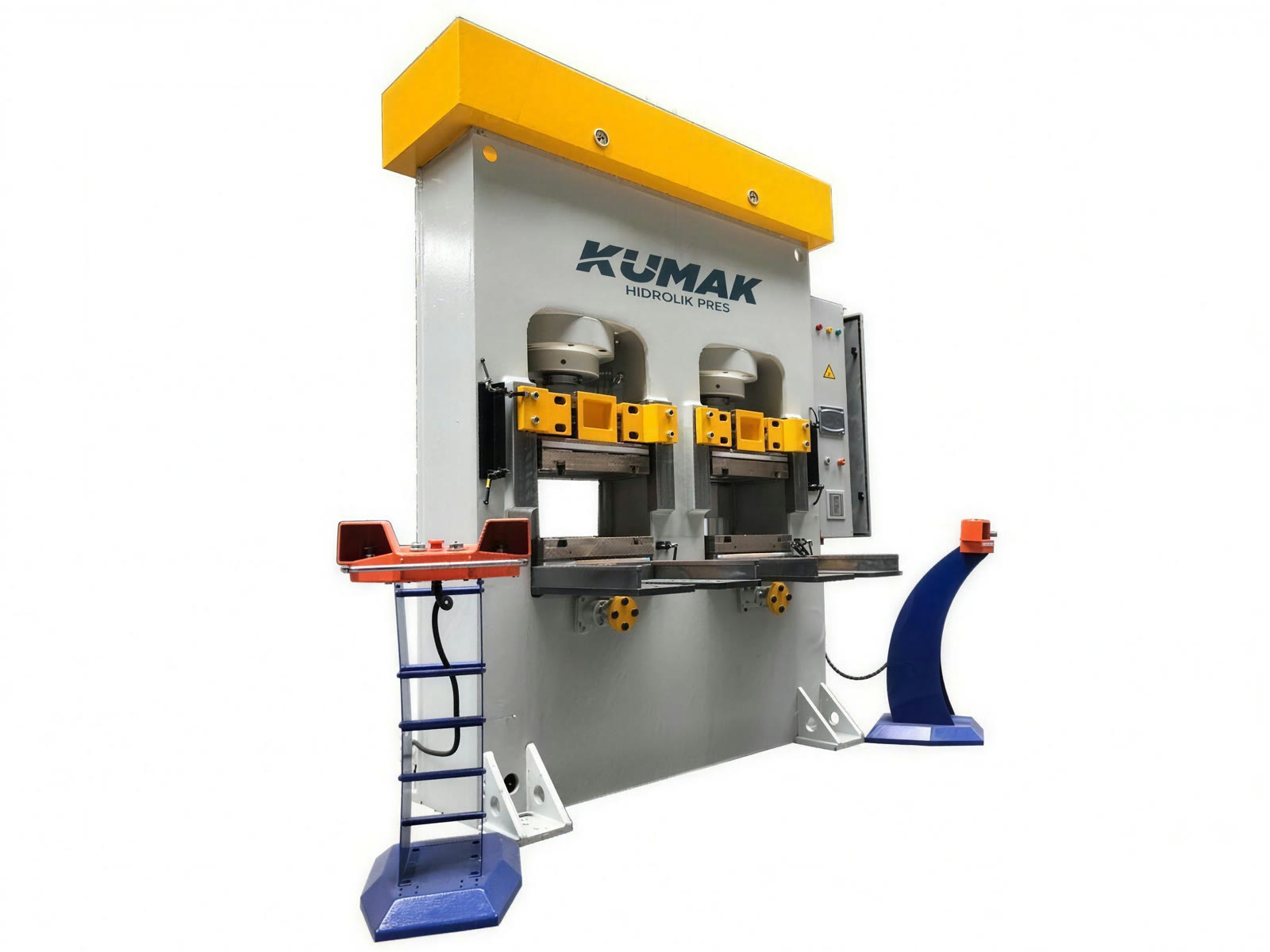 Prasa hydrauliczna Kumak 180 ton do gorącego kauczuku